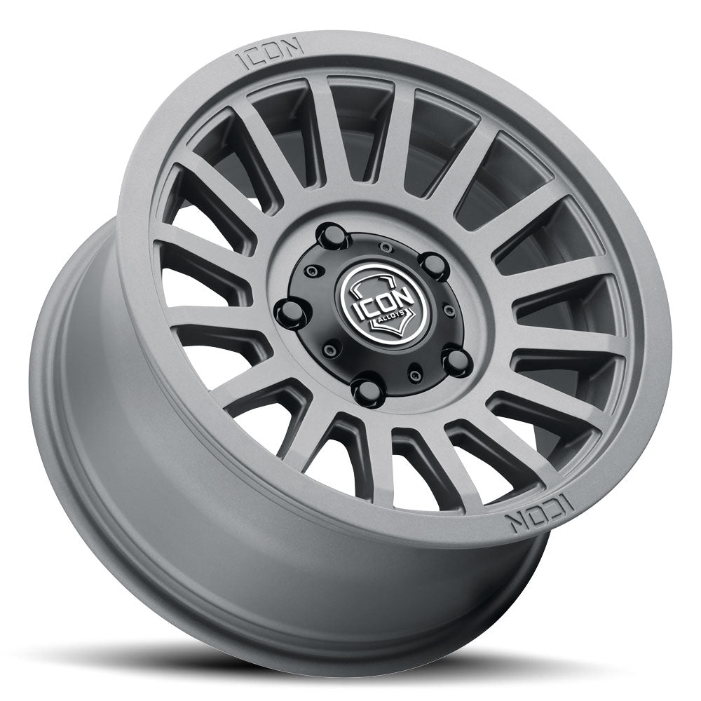 ICON Alloys Recon SLX, Charcoal, 17 x 8.5 / 5 x 150, 25mm Offset, 5.75" BS — official view 3