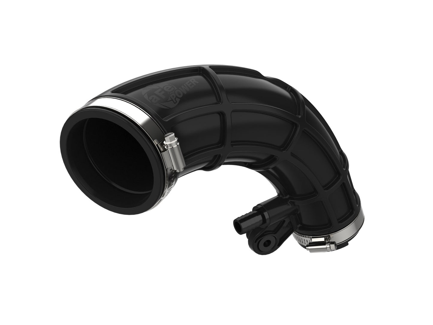 aFe POWER 55-20001 black passenger-side turbo inlet pipe