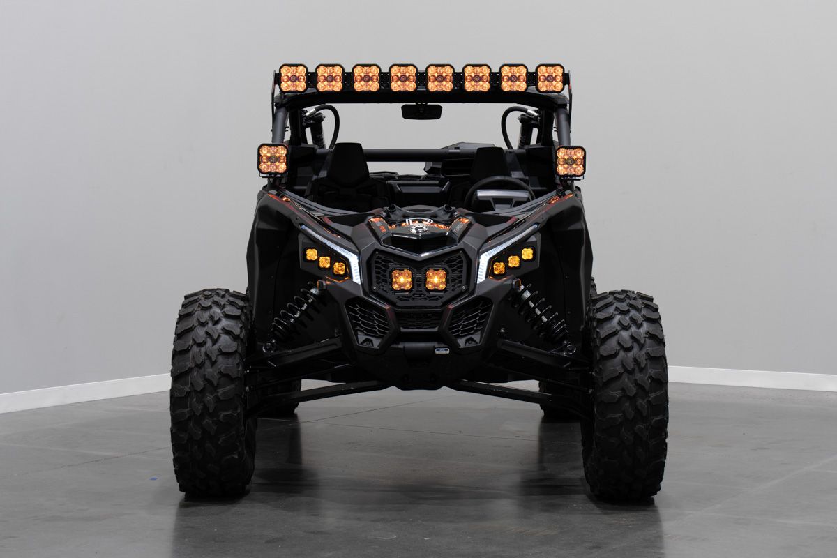 Diode Dynamics Can-Am Maverick X3 C1 Headlamp Kit - Pro White -2017