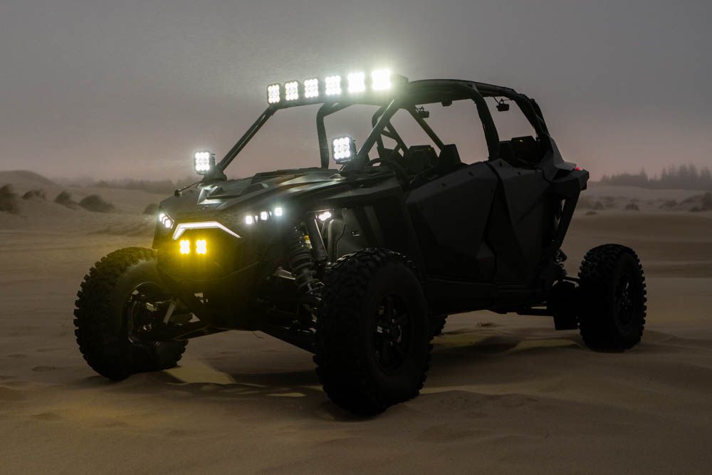 Diode Dynamics Rock Light SXS Installer Kit, RGBW (4-pack) w/Controller