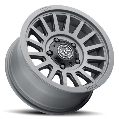 ICON Alloys Recon SLX, Charcoal, 17 x 8.5 / 5 x 150, 25mm Offset, 5.75" BS — official view 3