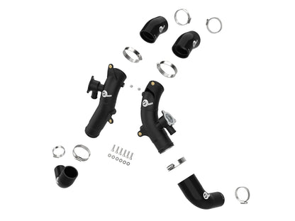 BladeRunner 2.5 IN Aluminum Hot Charge Pipe Black