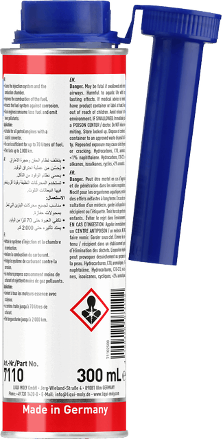 Catalytic-System Clean 300ml (injector cleaner) — rear label