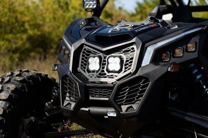 Diode Dynamics 2017 Can-Am Maverick X3 Stage Series LED Grille Kit - Pro White Combo