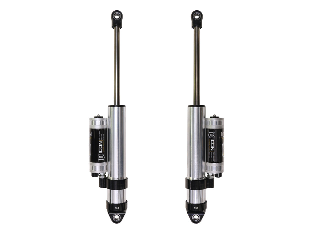 ICON 2019-2026 Chevrolet Silverado 1500/GMC Sierra 1500, 0-2" Lift, Rear, V.S. 2.5 Aluminum Series Shock Absorbers, Piggyback