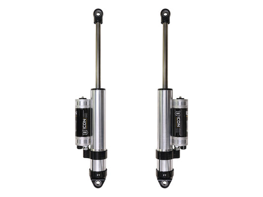 ICON 2019-2026 Chevrolet Silverado 1500/GMC Sierra 1500, 0-2" Lift, Rear, V.S. 2.5 Aluminum Series Shock Absorbers, Piggyback