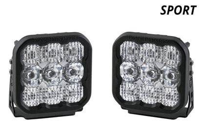 Diode Dynamics SS5 LED Pod Sport White Driving (Pair)