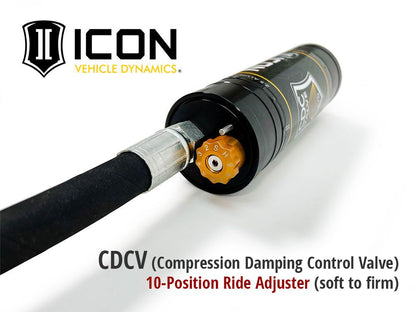 ICON 2008-Up Toyota Land Cruiser 200, 0-2” Lift Rear 2.5 VS RR/CDCV Shocks, Pair