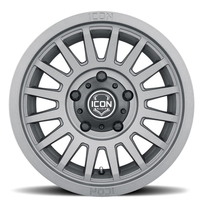 ICON Alloys Recon SLX, Charcoal, 17 x 8.5 / 5 x 150, 25mm Offset, 5.75" BS — official view 2