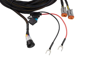 Diode Dynamics Light Duty Dual Output 3way 4-pin Wiring Harness
