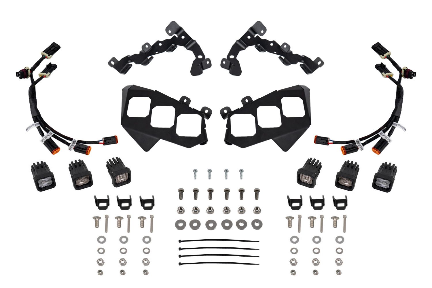 Can-Am Maverick X3 C1 Headlamp Kit, Pro White ABL (pair)