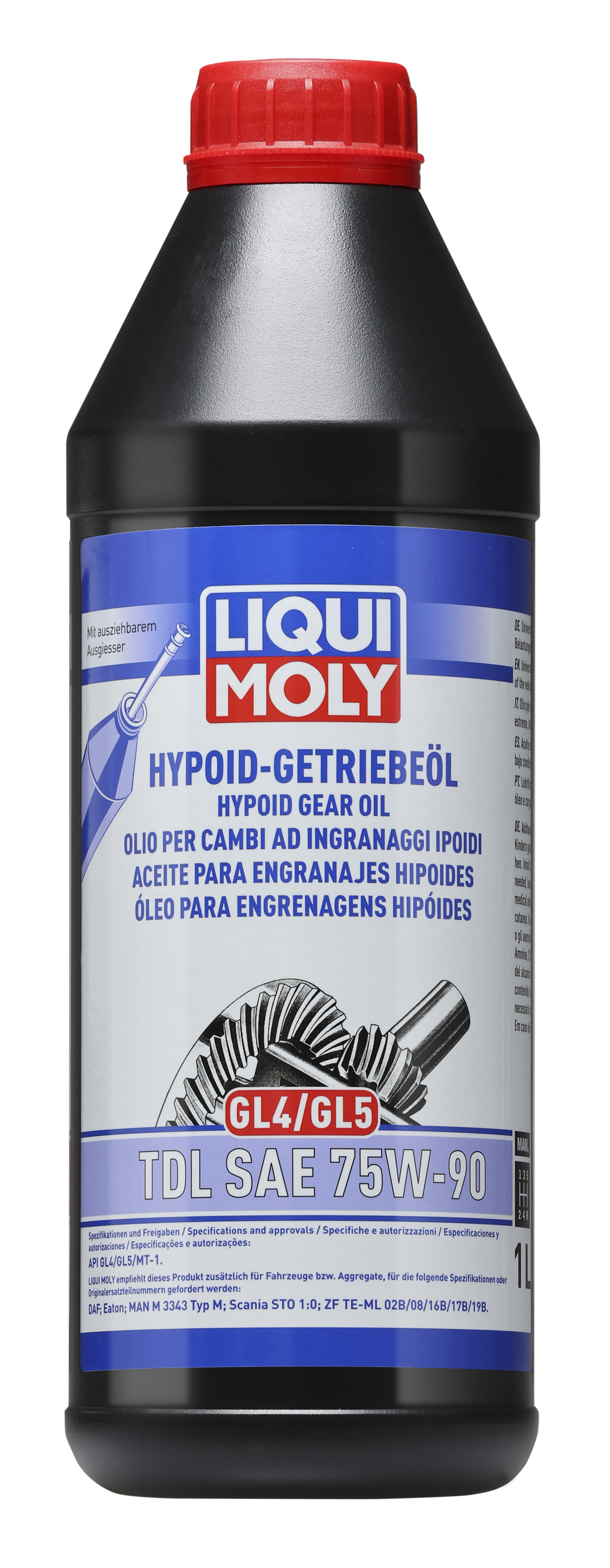 Hypoid Gear Oil (GL4/5) TDL SAE 75W-90 — product front
