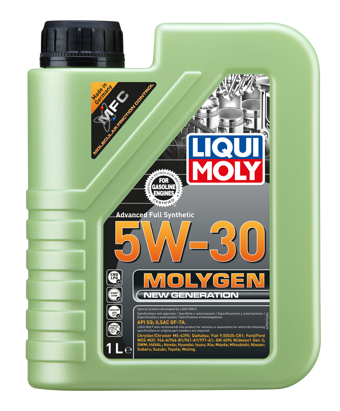 LIQUI MOLY Molygen New Gener­a­tion 5W-30 1LTR — product front