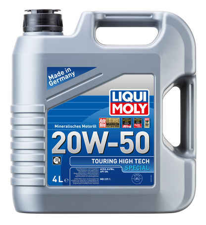 LIQUI MOLY 20W 50 Touring High Tech 4Ltr-21591 — product front