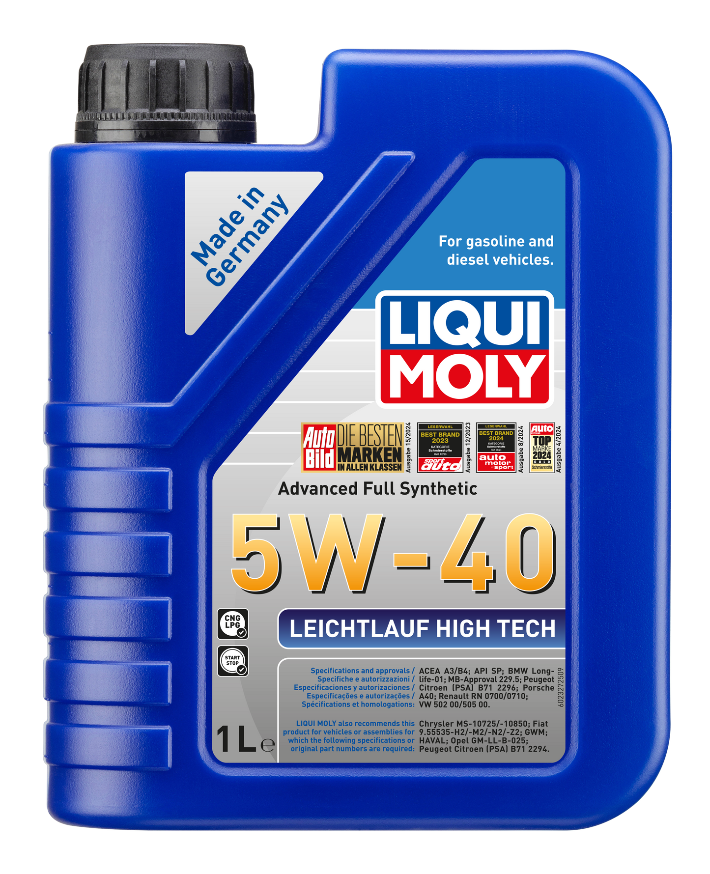 Leichtlauf High Tech 5W-40 1 ltr — product front