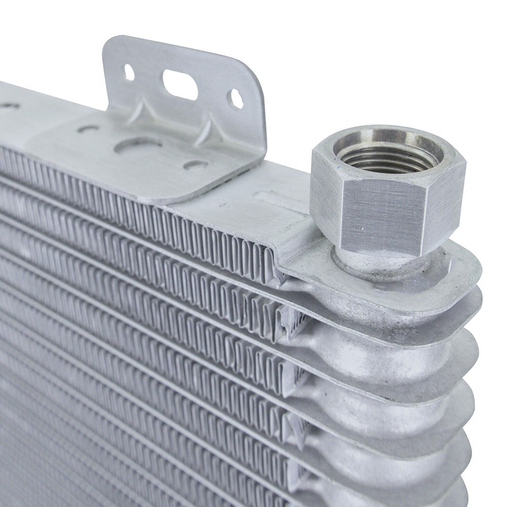 Mishimoto MMTC-SP-13SL cooler mounting and port — detail
